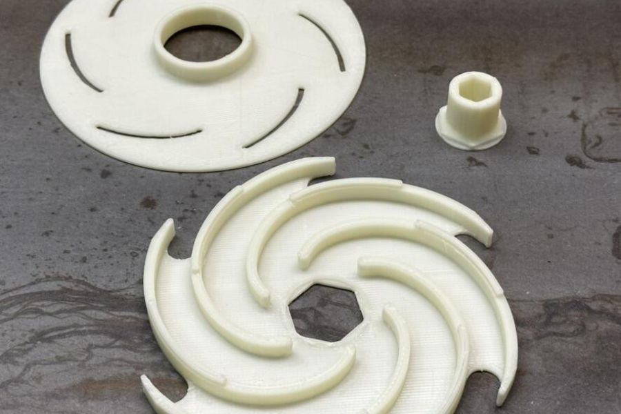 разобранная крыльчатка